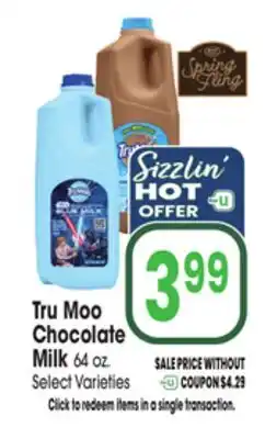Jewel-Osco Tru Moo Chocolate Milk offer