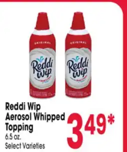 Jewel-Osco Reddi Wip Aerosol Whipped Topping offer