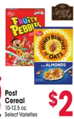 Jewel-Osco Post Cereal offer