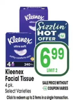 Jewel-Osco Kleenex Facial Tissue offer