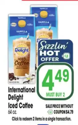 Jewel-Osco International Delight Iced Coffee offer