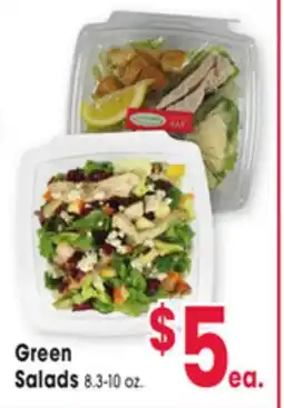Jewel-Osco Green Salads offer
