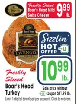 Jewel-Osco Boar's Head Turkey offer