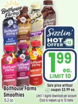 Jewel-Osco Bolthouse Farms Smoothies offer