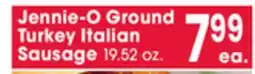 Jewel-Osco Jennie-O Ground Turkey Italian Sausage offer