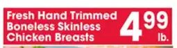 Jewel-Osco Fresh Hand Trimmed Boneless Skinless Chicken Breasts offer
