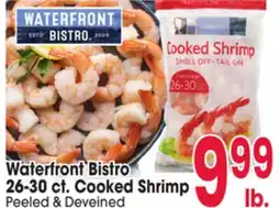 Jewel-Osco Waterfront Bistro 26-30 ct. Cooked Shrimp offer