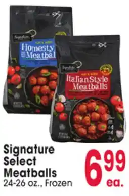 Jewel-Osco Signature Select Meatballs offer