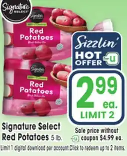Jewel-Osco Signature Select Red Potatoes offer