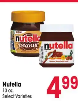 Jewel-Osco Nutella offer