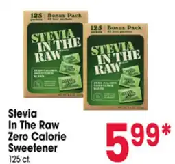 Jewel-Osco Stevia In The Raw Zero Calorie Sweetener offer