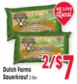 Jewel-Osco Dutch Farms Sauerkraut offer