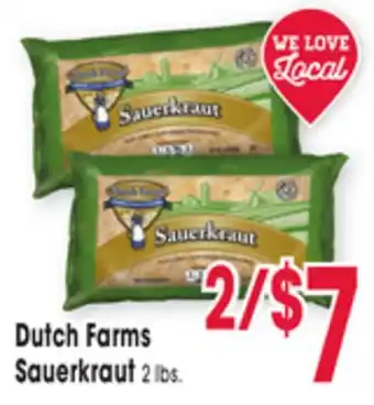 Jewel-Osco Dutch Farms Sauerkraut offer