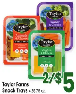 Jewel-Osco Taylor Farms Snack Trays offer