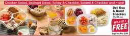 Jewel-Osco Deli Duo & Quad Snackers offer