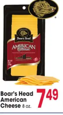 Jewel-Osco Boar's Head American Cheese offer