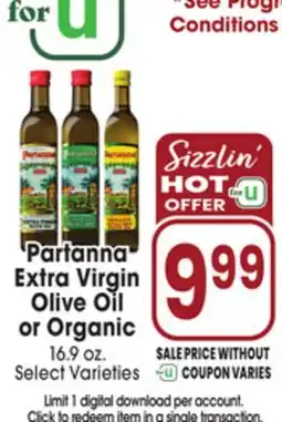 Jewel-Osco Partanna Extra Virgin Olive Oil or Organic offer