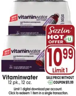Jewel-Osco Vitaminwater offer