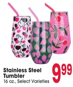 Jewel-Osco Stainless Steel Tumbler offer