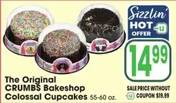 Jewel-Osco The Original CRUMBS Bakeshop Colossal Cupcakes offer