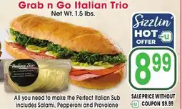 Jewel-Osco Grab n Go Italian Trio offer
