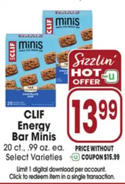 Jewel-Osco CLIF Energy Energy Bar offer