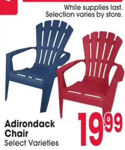 Jewel-Osco Adirondack Chair offer