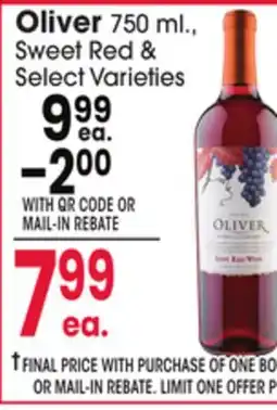 Jewel-Osco Oliver offer