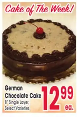 Jewel-Osco German Chocolate Cake offer