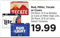 Food 4 Less Bud, Miller, Tecate or Coors offer