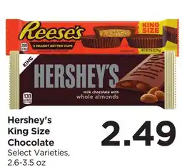 Food 4 Less Hershey's King Size Chocolate offer