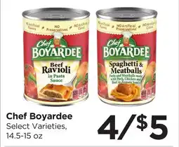Food 4 Less Chef Boyardee offer