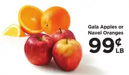 Food 4 Less Gala Apples or Navel Oranges offer