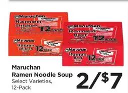 Food 4 Less Maruchan Ramen Noodle Soup offer