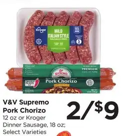 Food 4 Less V & V Supremo Pork Chorizo offer