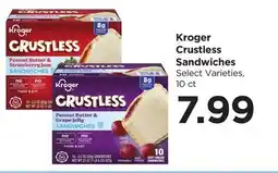 Food 4 Less Kroger Crustless Sandwiches offer