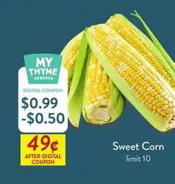 Fresh Thyme Sweet Corn offer