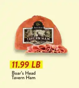 Fresh Thyme Boar's Head Tavern Ham offer