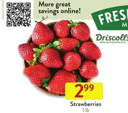 Fresh Thyme Driscoll's Strawberries offer