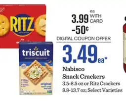 Mariano's Nabisco Snack Crackers offer