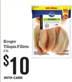 Mariano's Kroger Tilapia Fillets offer