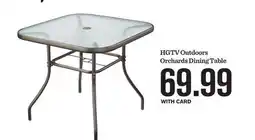 Mariano's HGTV Outdoors Orchards Dining Table offer