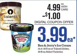 Mariano's Ben & Jerry's Ice Cream offer