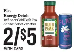 Mariano's Flrt Energy Drink offer