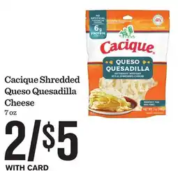 Mariano's Cacique Shredded Queso Quesadilla Cheese offer
