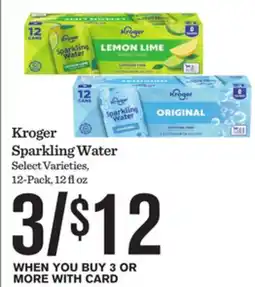 Mariano's Kroger Sparkling Water offer