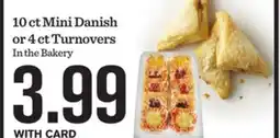 Mariano's 10 ct Mini Danish or 4 ct Turnovers offer