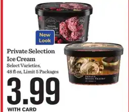 Mariano's Private Selection Ice Cream offer