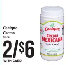 Mariano's Cacique Crema offer