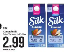 Mariano's Silk Almondmilk offer